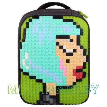 Рюкзак Upixel Canvas Classic Pixel WY-A001 (зеленый) картинка 4